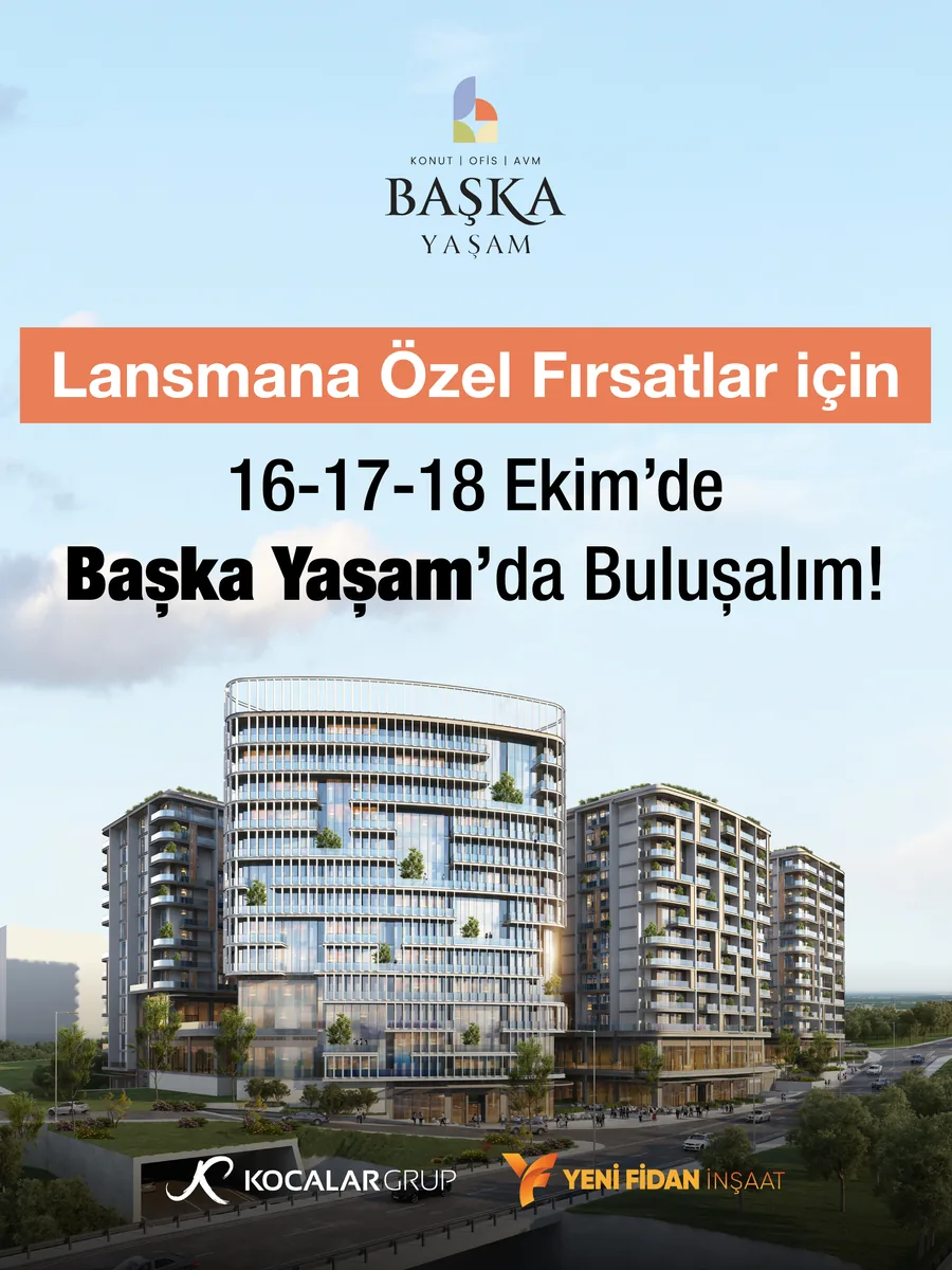 Lansmana Özel Fırsatlar için 16-17-18 Ekim’de Başka Yaşam’da Buluşalım!